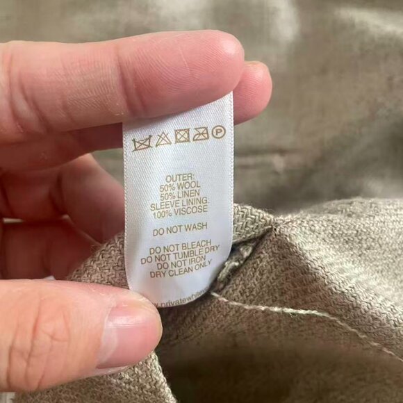 Private White V.C. The Linen Shacket - Size 4 - Picture 4 of 6